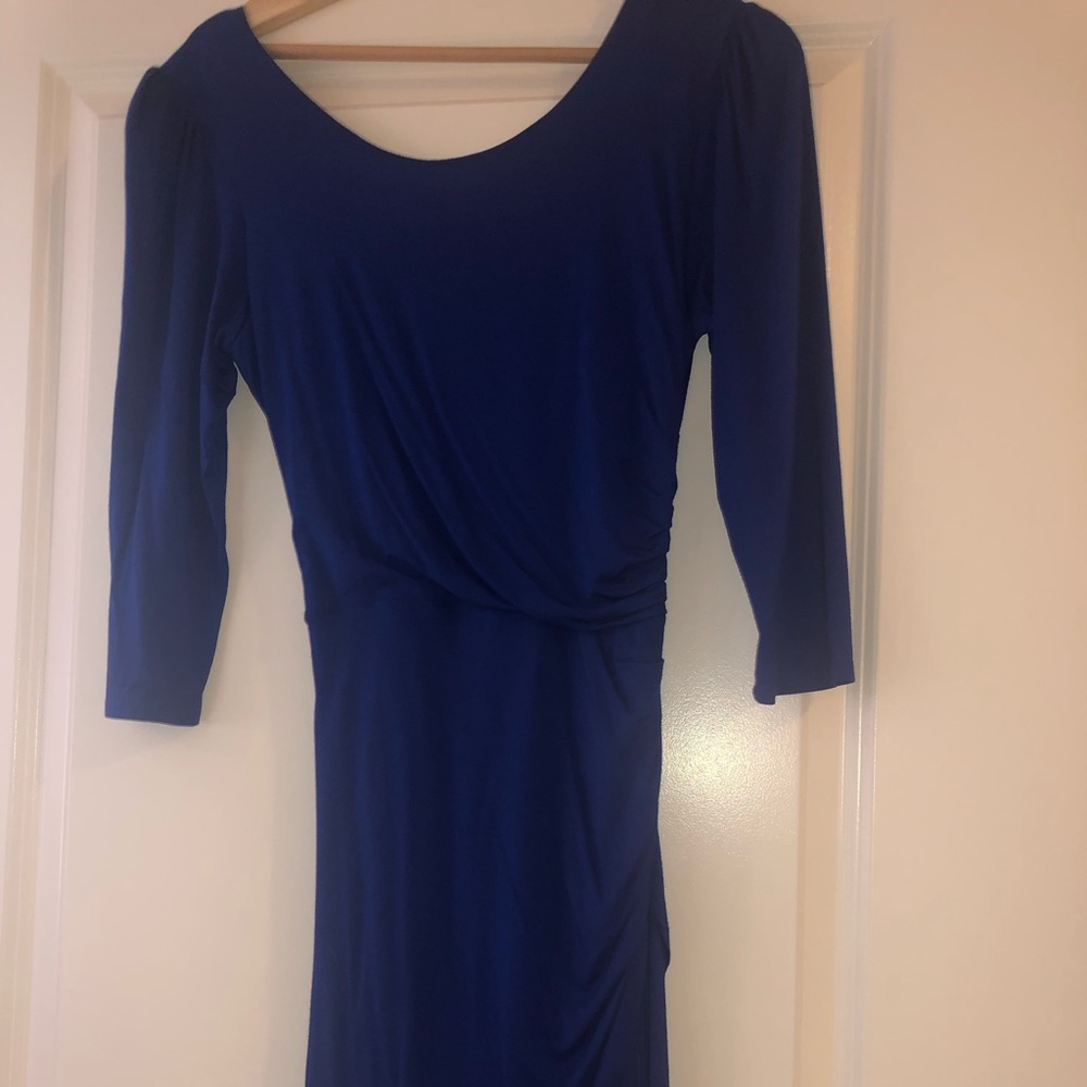 Blue dress